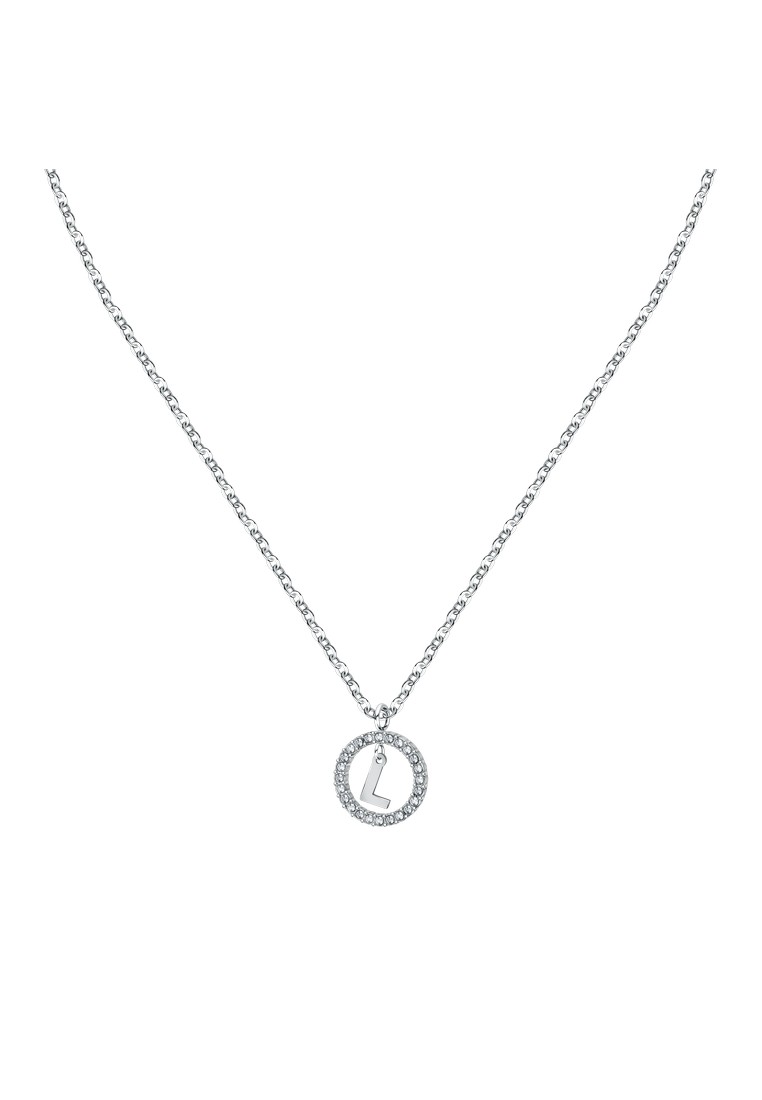 LA PETITE STORY La Petite Story Family Collection 40+5 mm Women's Necklace LPS10ASF17-Alphabet L