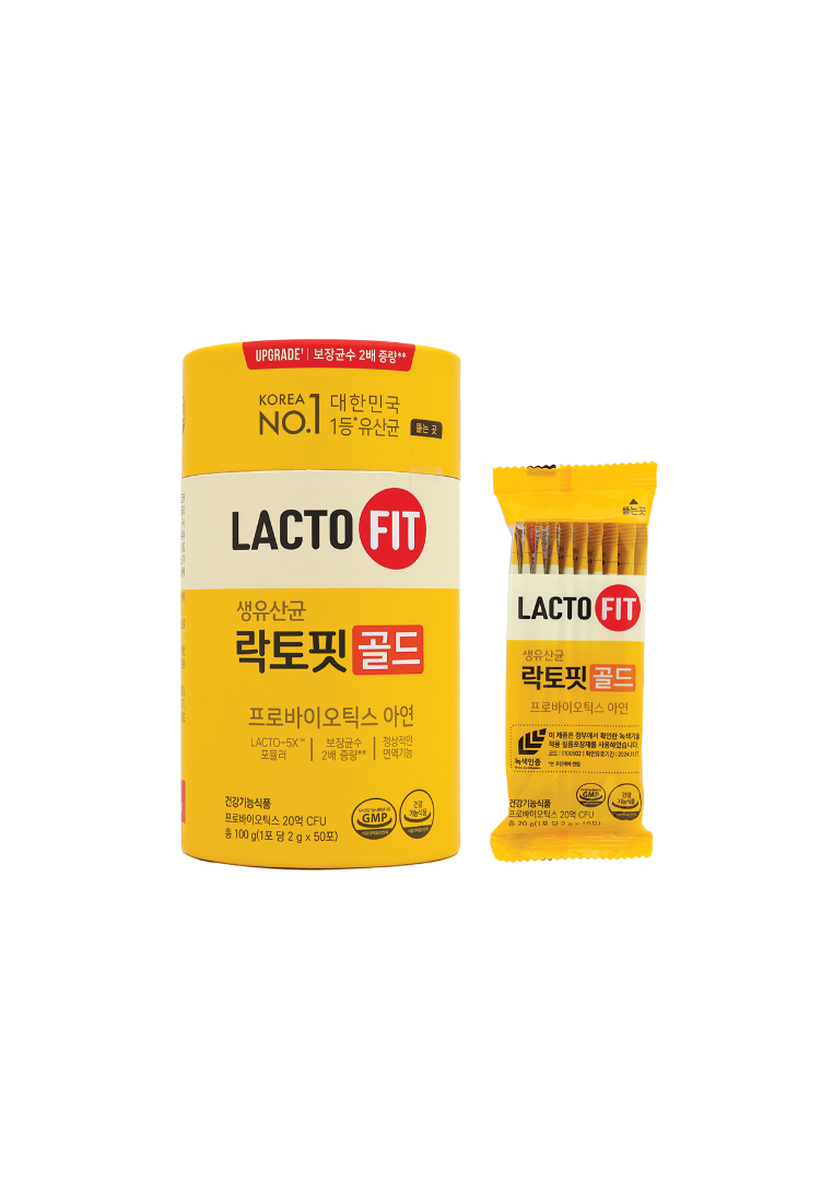 LACTO-FIT LACTO-FIT Upgraded Probiotics, Gold