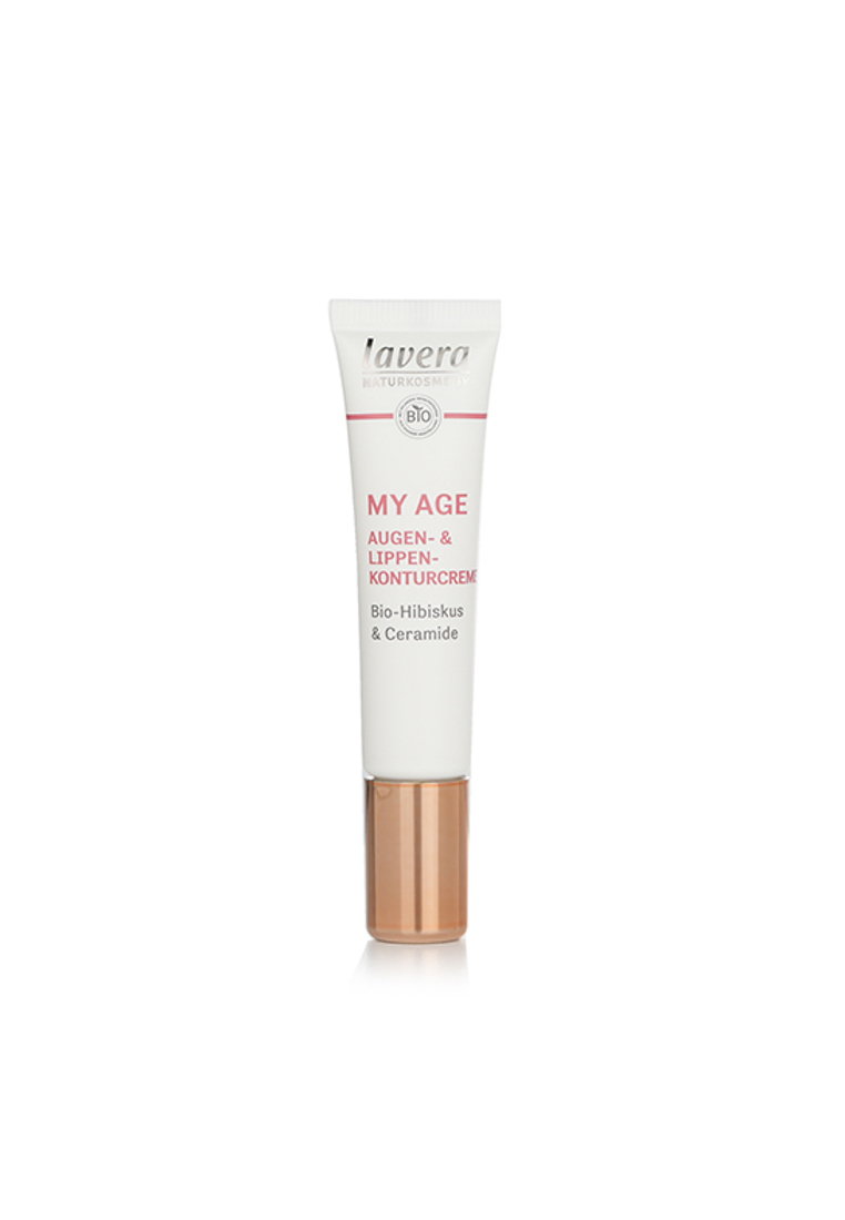 Lavera LAVERA - My Age Eye & Lip Contour Cream With Organic Hibiscus & Ceramides - For Mature Skin 1
