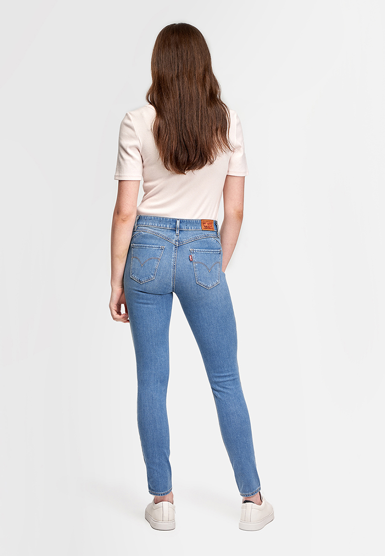 women's high rise levi jeans