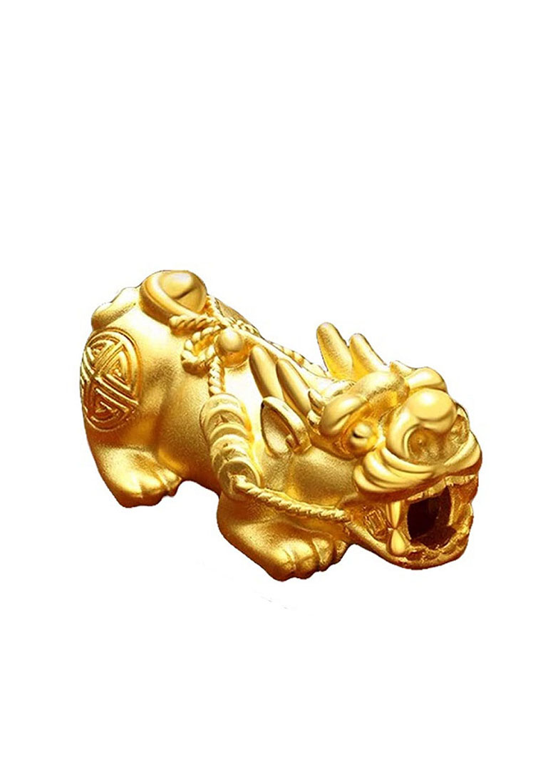 LITZ [SPECIAL] LITZ 999 (24K) Gold Pixiu 貔貅 EPC0639-035 (0.29g+/-)