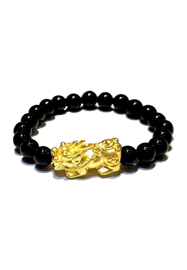 LITZ [SPECIAL] LITZ 999 (24K) Pure Gold Mini Pixiu Ring 迷你貔貅戒指 EPC0639-035-R (0.29g+/-)