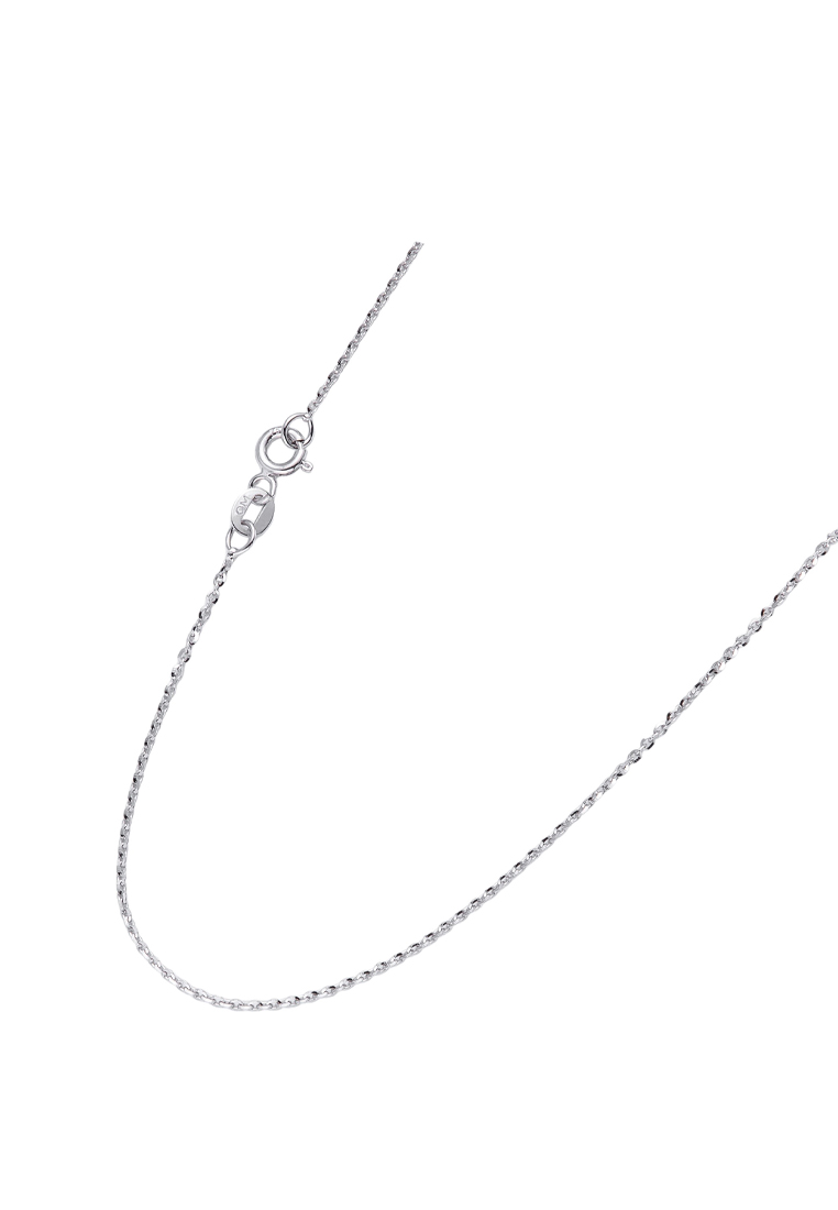 LITZ LITZ 18K White Gold  Chain OM-RLF4358DBK (1.88g+/-)
