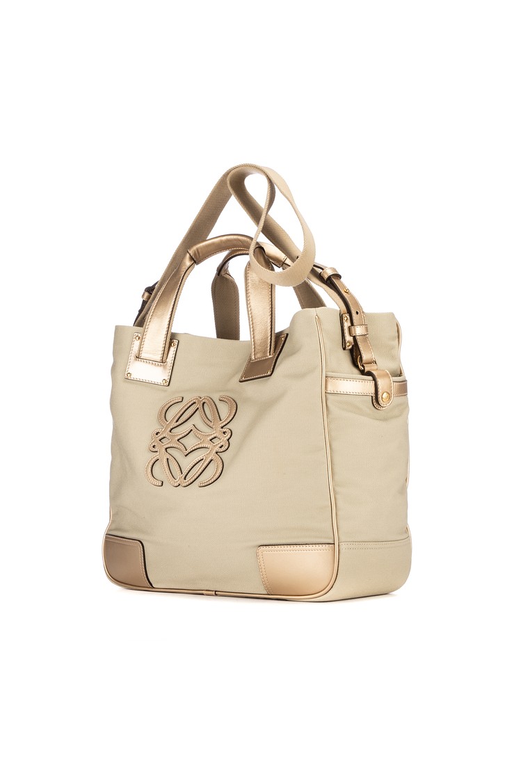 LOEWE Pre-Loved Anagram Tote