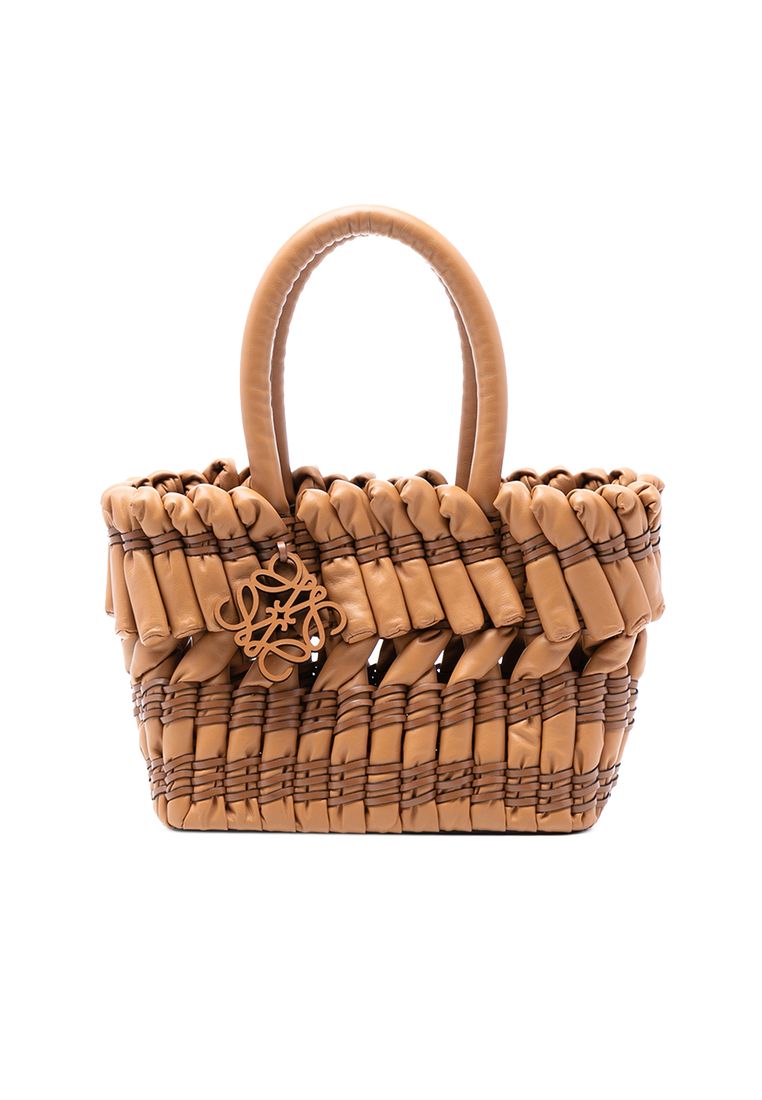 LOEWE Pre-Loved Loewe Small Nappa Tubular Basket Tote