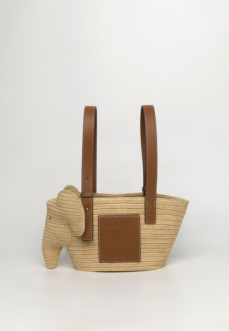 LOEWE Raffia Shoulder Bag