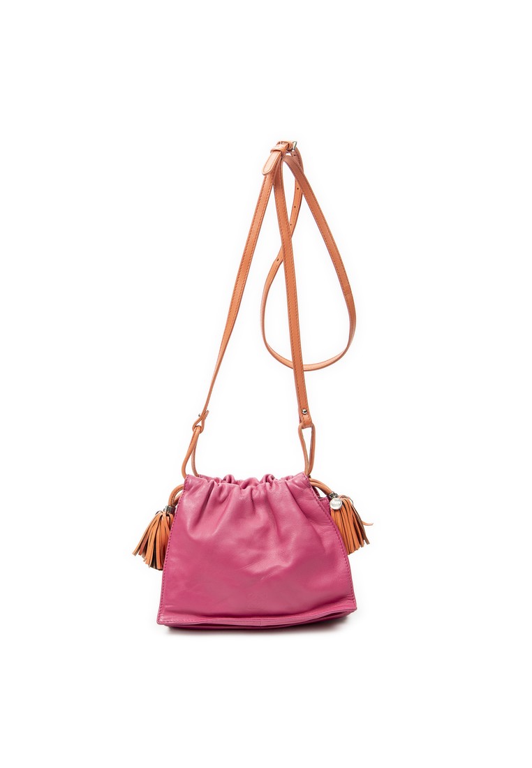 LOEWE Pre-Loved Mini Bicolor Tassel Flamenco