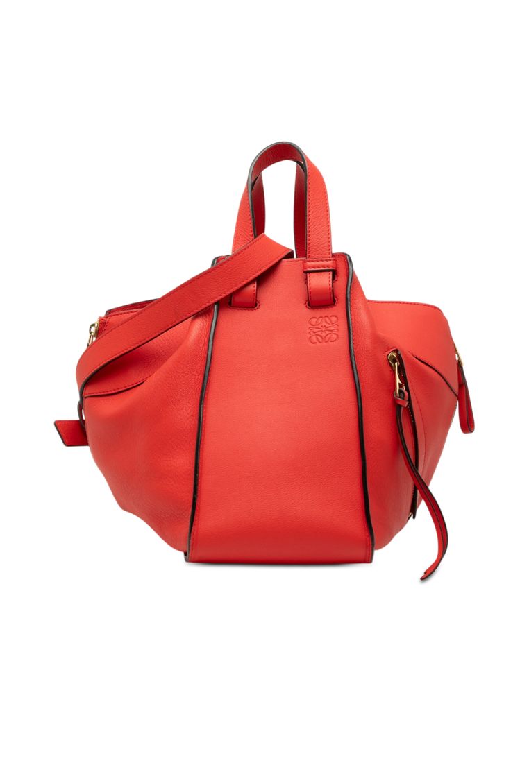 Loewe Pre-Loved Loewe Small Calfskin Hammock Satchel