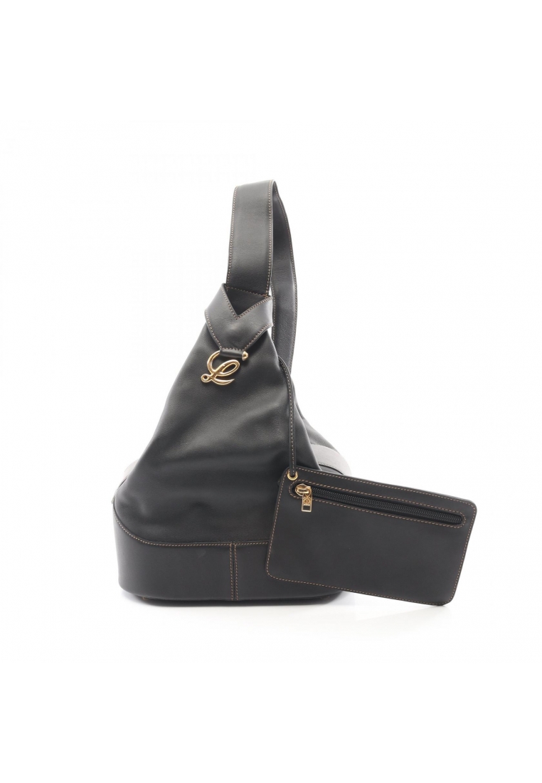 LOEWE Pre-Loved LOEWE Anton Shoulder bag leather black