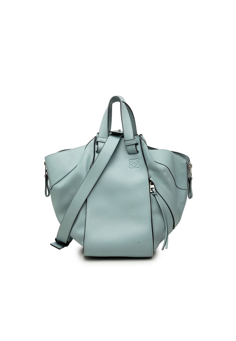Loewe Pre-Loved Loewe Medium Leather Hammock Satchel