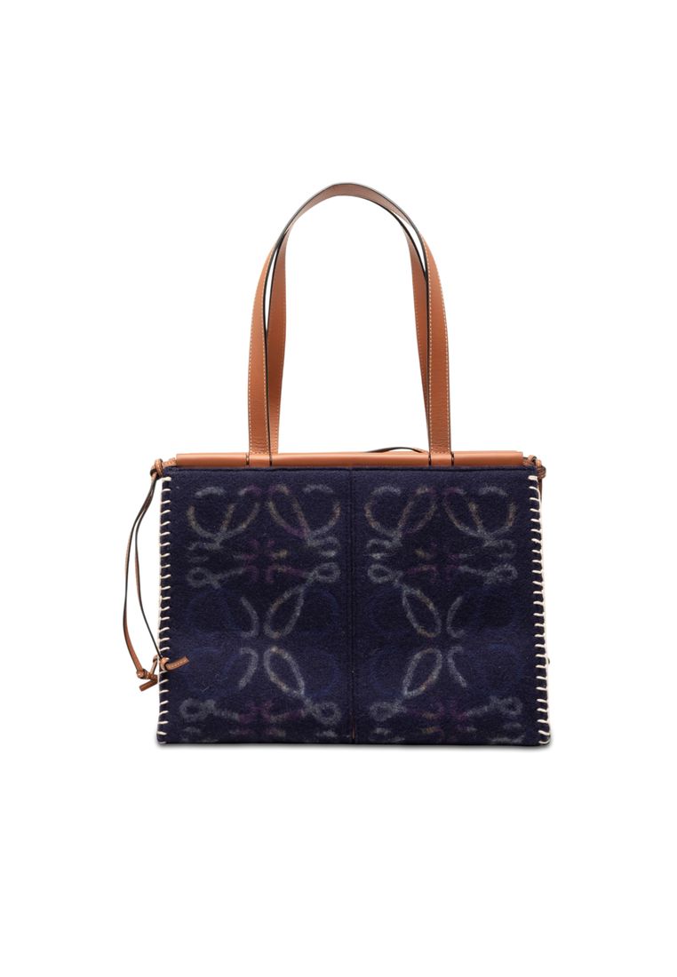 LOEWE Pre-Loved Loewe Medium Anagram Felt Cushion Tote