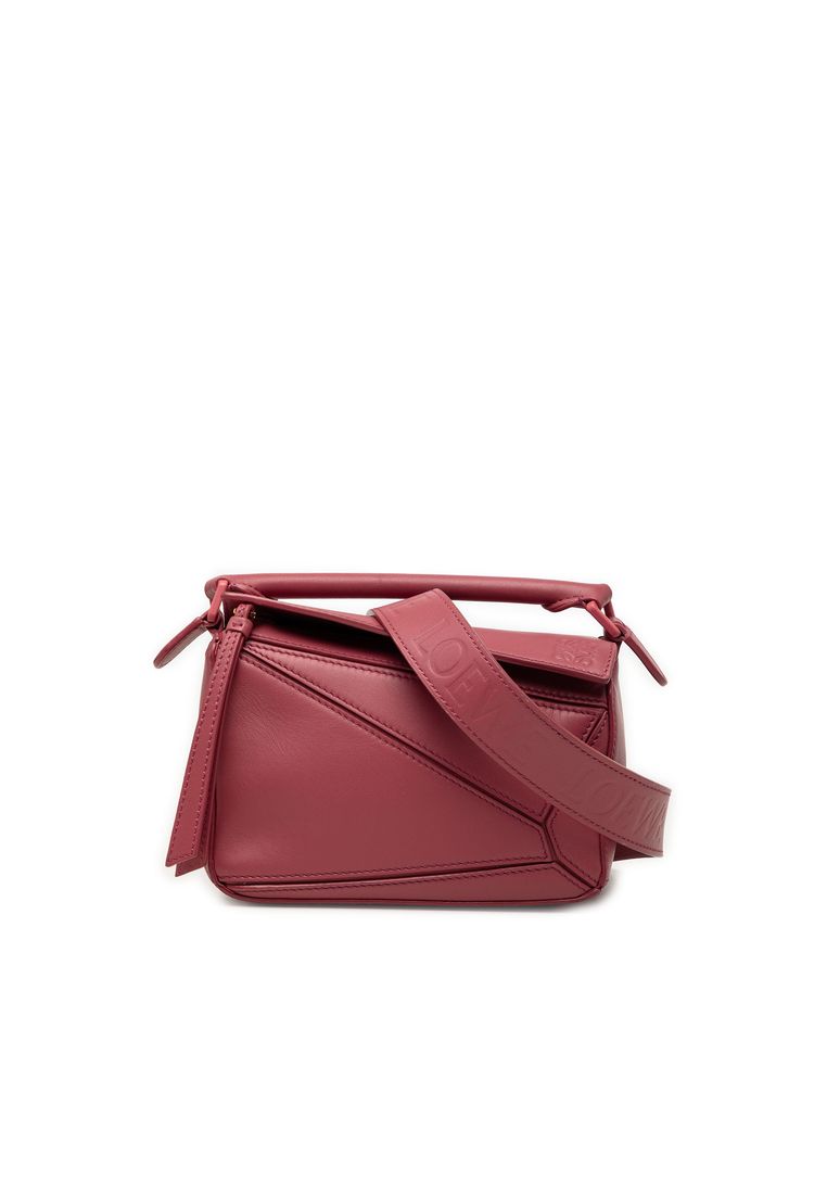 Loewe Pre-Loved Loewe Mini Calfskin Puzzle Satchel
