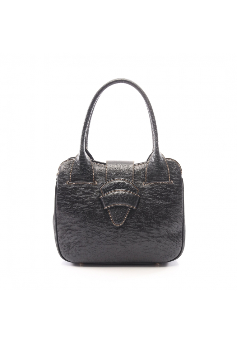 LOEWE Pre-Loved LOEWE Barcelona Shoulder bag leather black