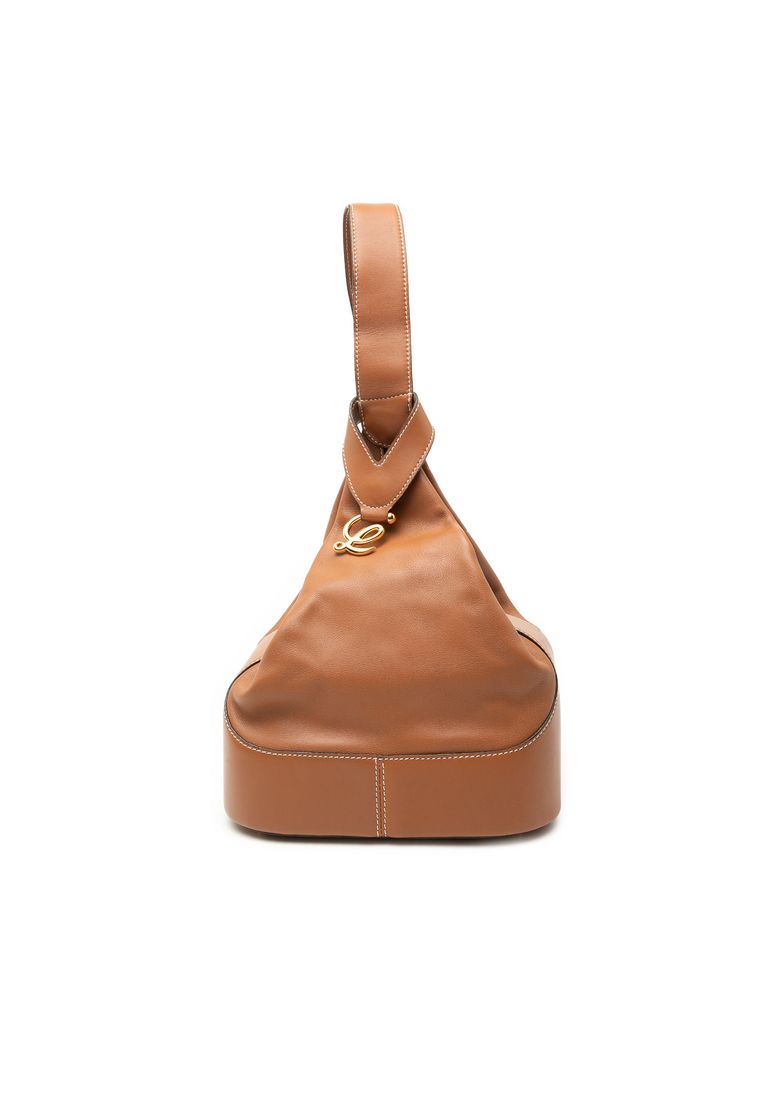 LOEWE Pre-Loved Loewe Leather Anton Triangle Backpack