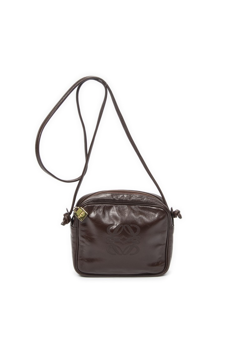LOEWE Pre-Loved Vintage Anagram Crossbody