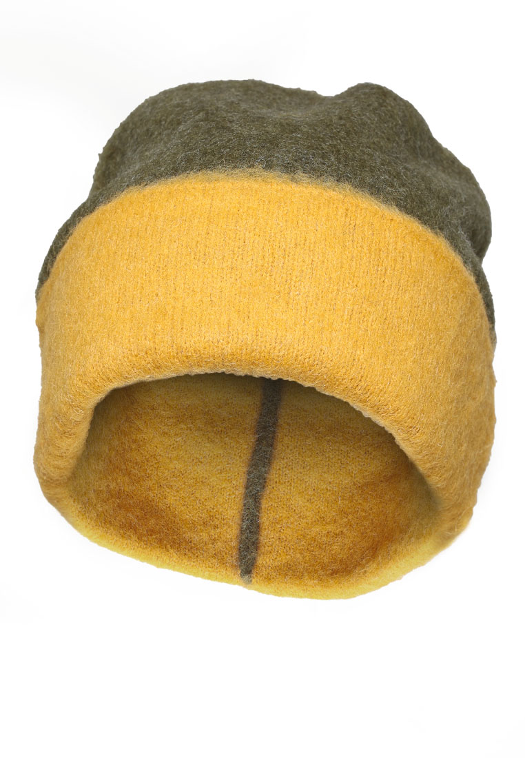 London Rag Khaki Green Two-Toned Beanie