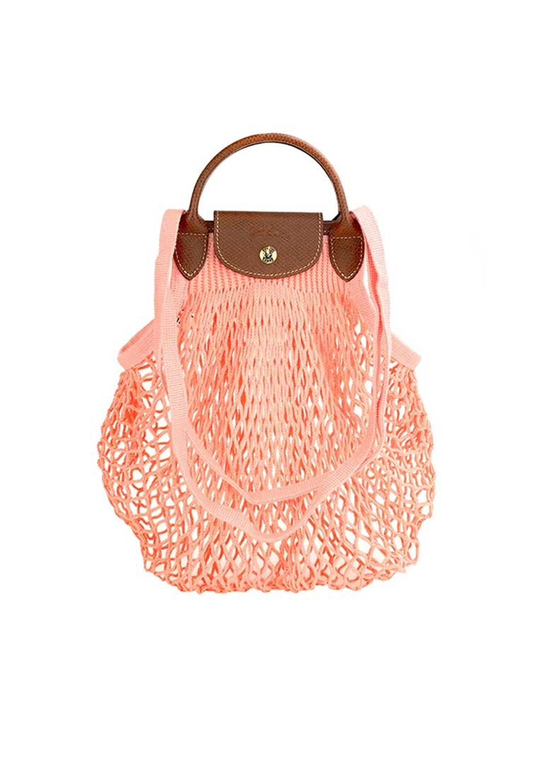 LONGCHAMP Le Pliage Filet L Mesh Bag Blush 10121HVH