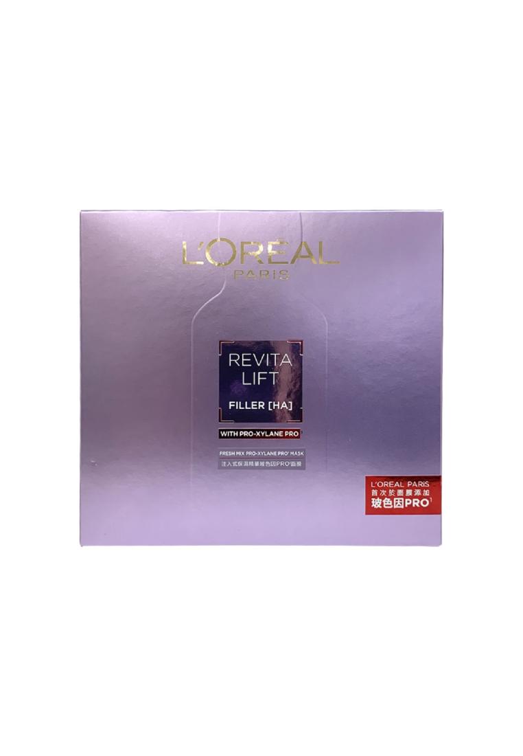 LOreal L'OREAL Revitalift Filler [HA] Fresh Mix Pro-Xylane PRO Mask 5pcs