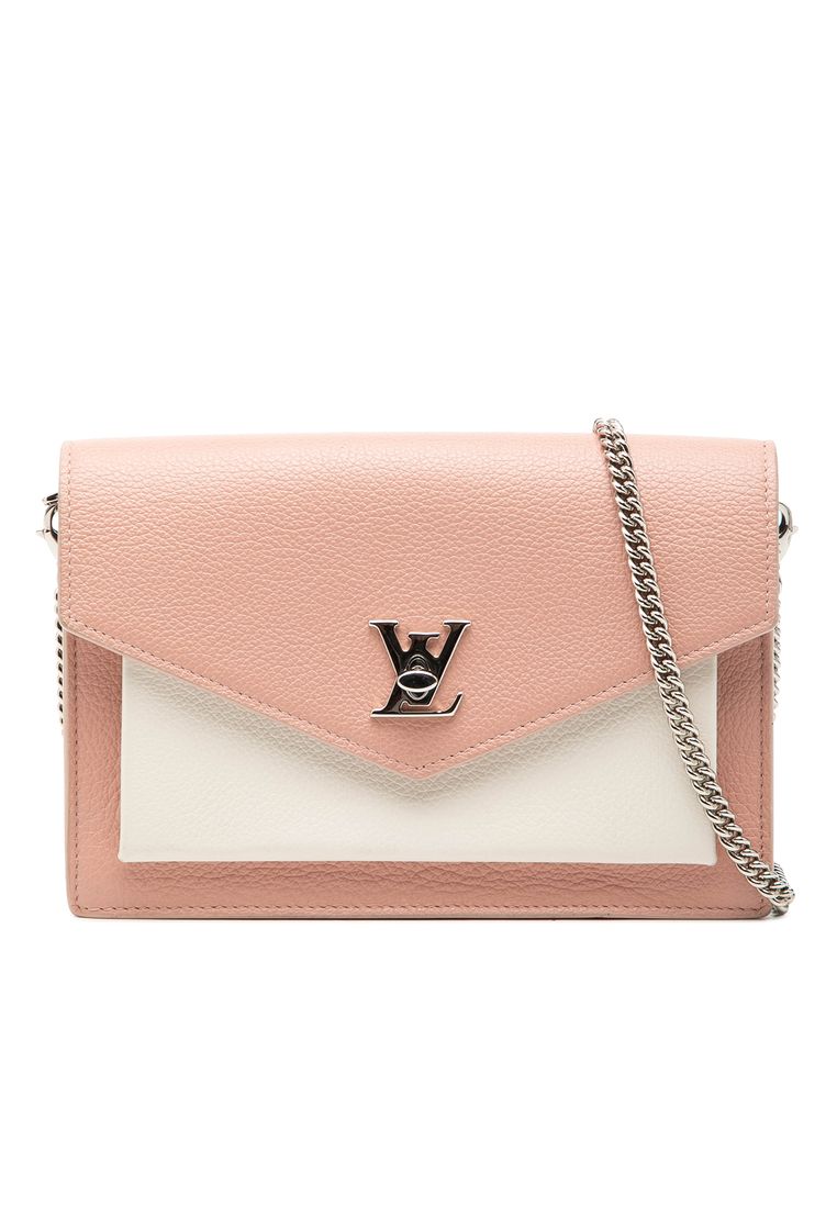 Louis Vuitton Pre-Loved Louis Vuitton Bicolor Leather Mylockme Chain Pochette