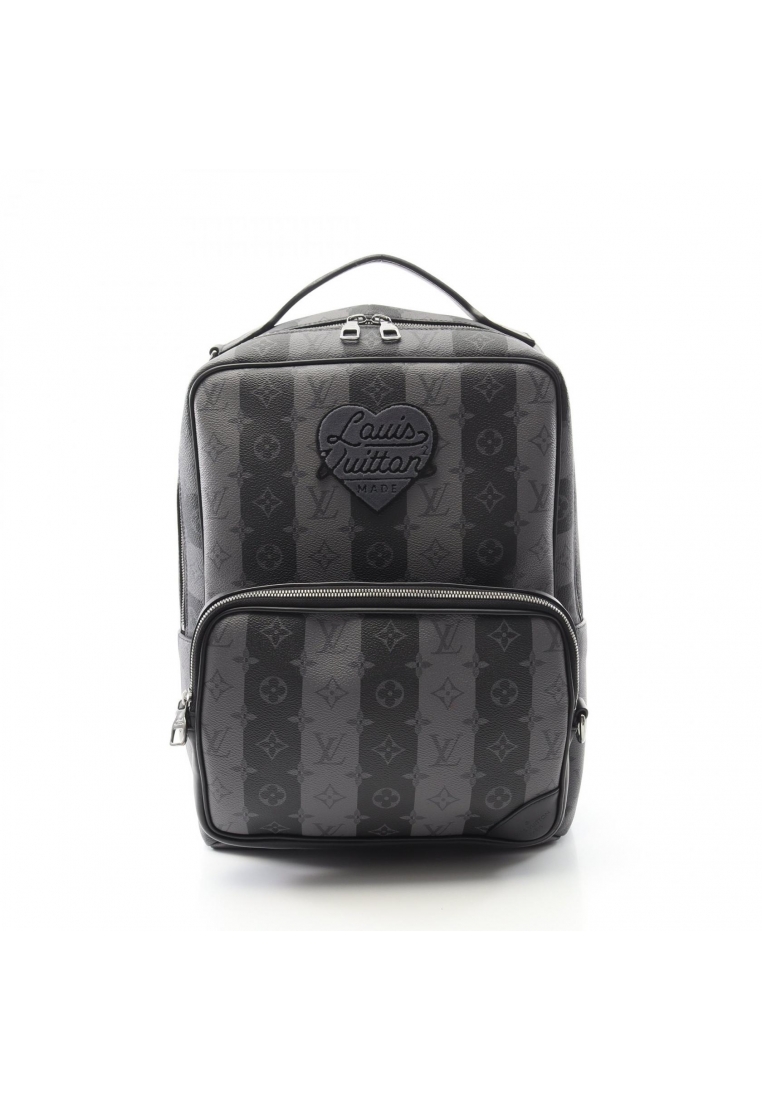 Louis Vuitton Pre-Loved Louis Vuitton LOUIS VUITTON × NIGO modular Monogram Stripe Eclipse Backpack 