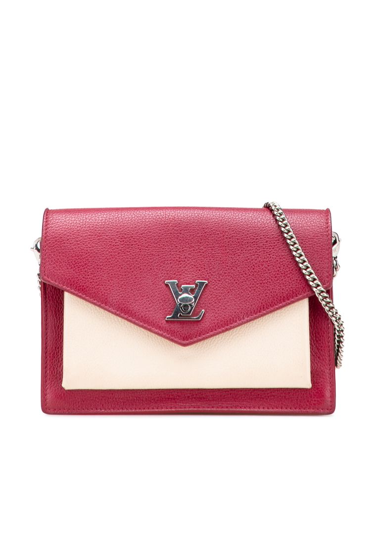 Louis Vuitton Pre-Loved Louis Vuitton Bicolor Leather Mylockme Chain Pochette