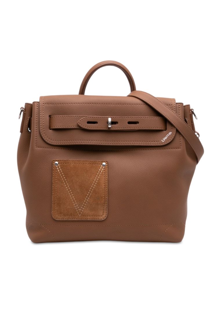 Louis Vuitton Pre-Loved Louis Vuitton Lv Touch Calfskin Steamer 30