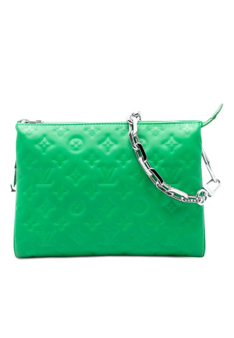 Louis Vuitton Pre-Loved Louis Vuitton Monogram Embossed Puffy Lambskin Coussin Pm