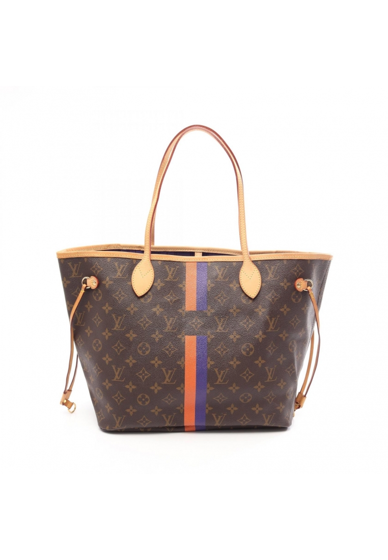 Louis Vuitton Pre-Loved Louis Vuitton Neverfull MM monogram My LV Heritage Shoulder bag tote bag PVC