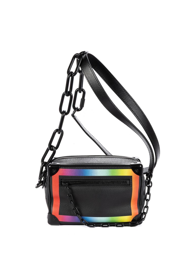 Louis Vuitton Pre-Loved Ltd. Ed. Virgil Abloh Mini Rainbow Soft Trunk