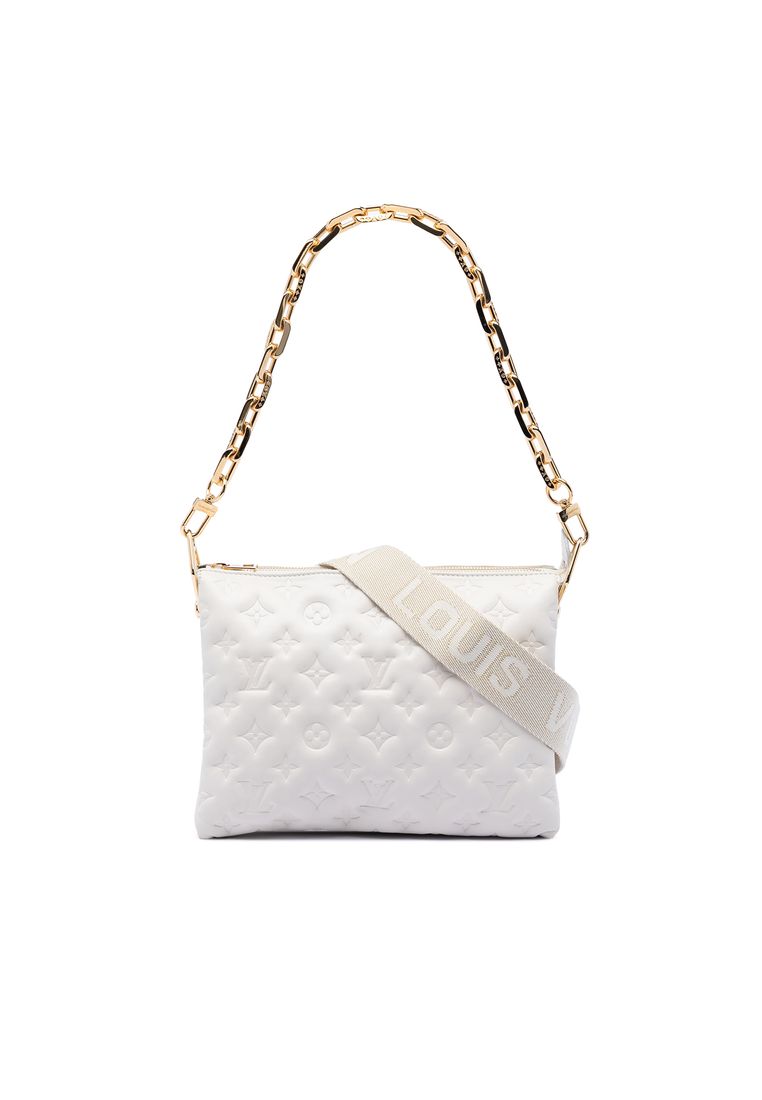Louis Vuitton Pre-Loved Louis Vuitton Monogram Embossed Puffy Lambskin Coussin Pm