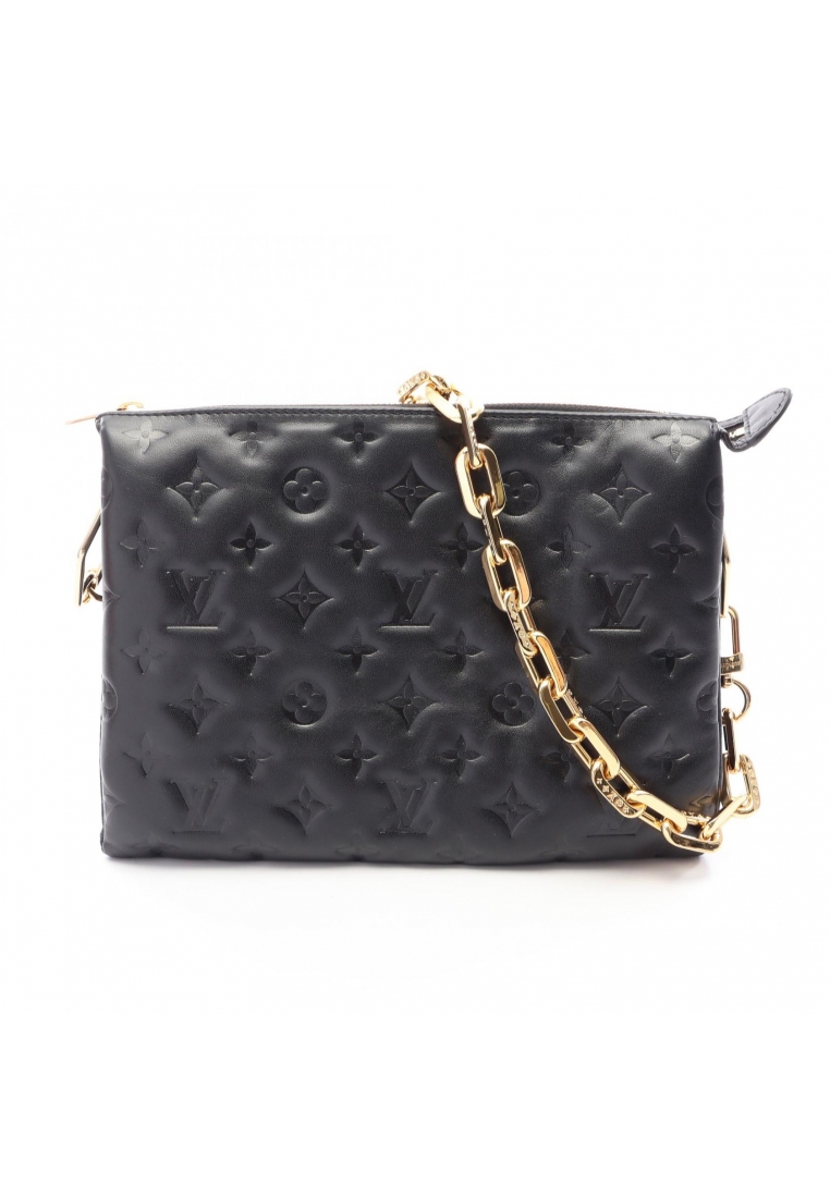 Louis Vuitton Pre-Loved Louis Vuitton Coussin PM monogram Noir chain shoulder bag leather black