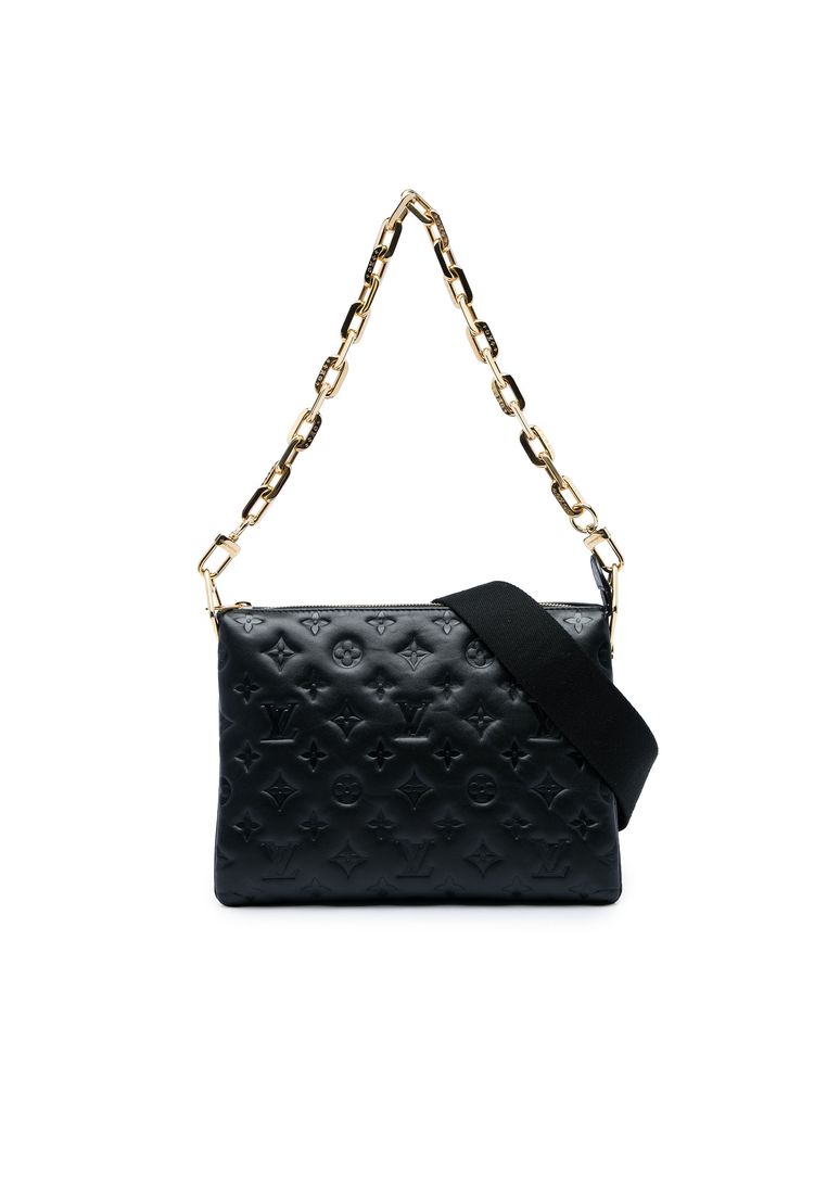 Louis Vuitton Pre-Loved Louis Vuitton Monogram Embossed Puffy Lambskin Coussin Pm