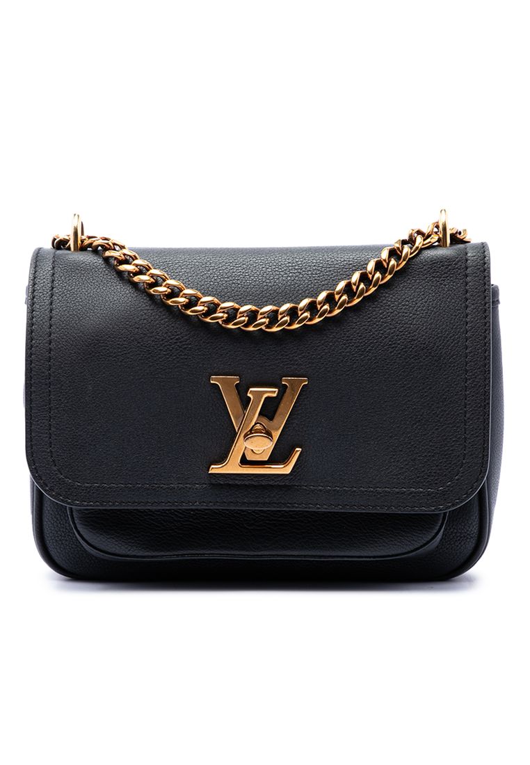 Louis Vuitton Pre-Loved Louis Vuitton Calfskin Lockme Chain Shoulder Bag