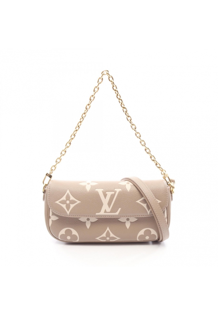 Louis Vuitton Pre-Loved Louis Vuitton wallet on chain ivy bicolor monogram Empreinte 2WAY chain hand