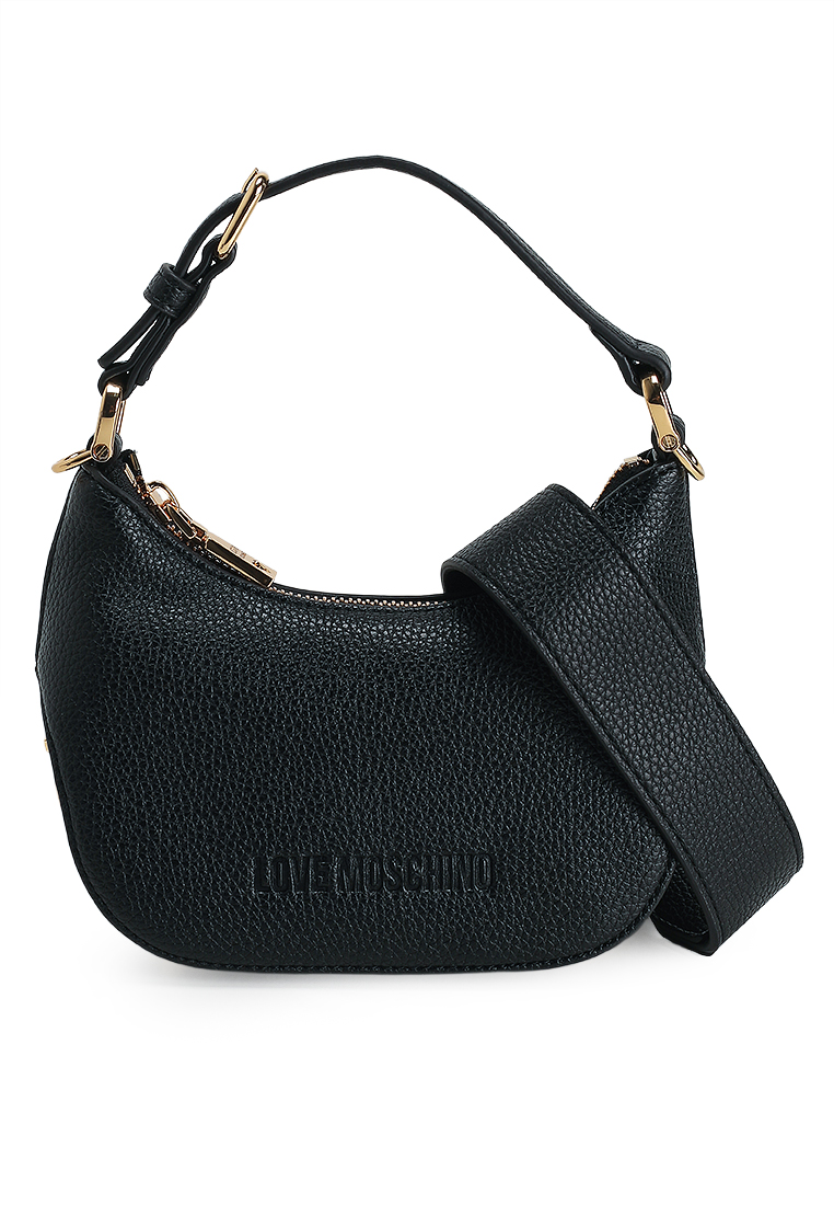 Love Moschino Giant Logo Small Hobo Bag (nt)