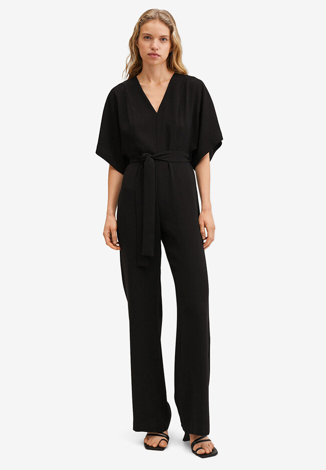 Mango Belted Long Jumpsuit 2022 