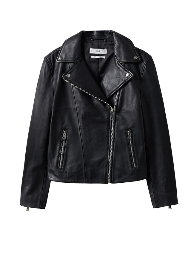 Mango biker jacket Brown S WOMEN FASHION Jackets Casual discount 73% 