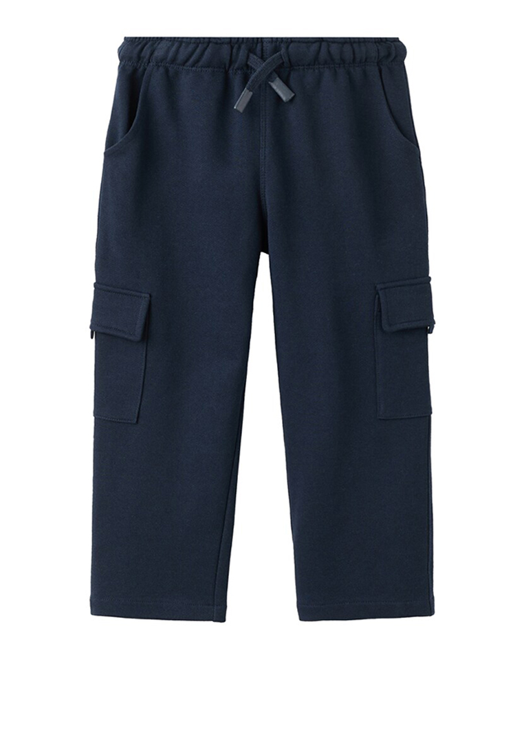 MANGO BABY Cotton Cargo Jogger Pants