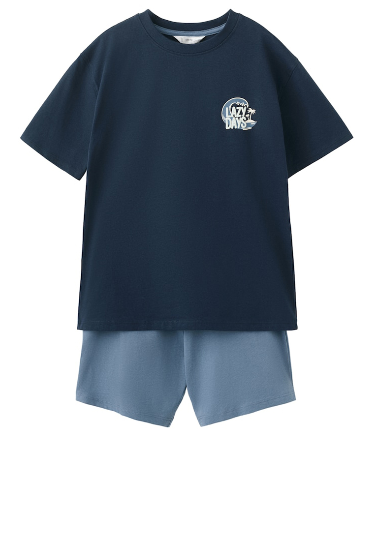 MANGO KIDS Short Pyjama Combo Set