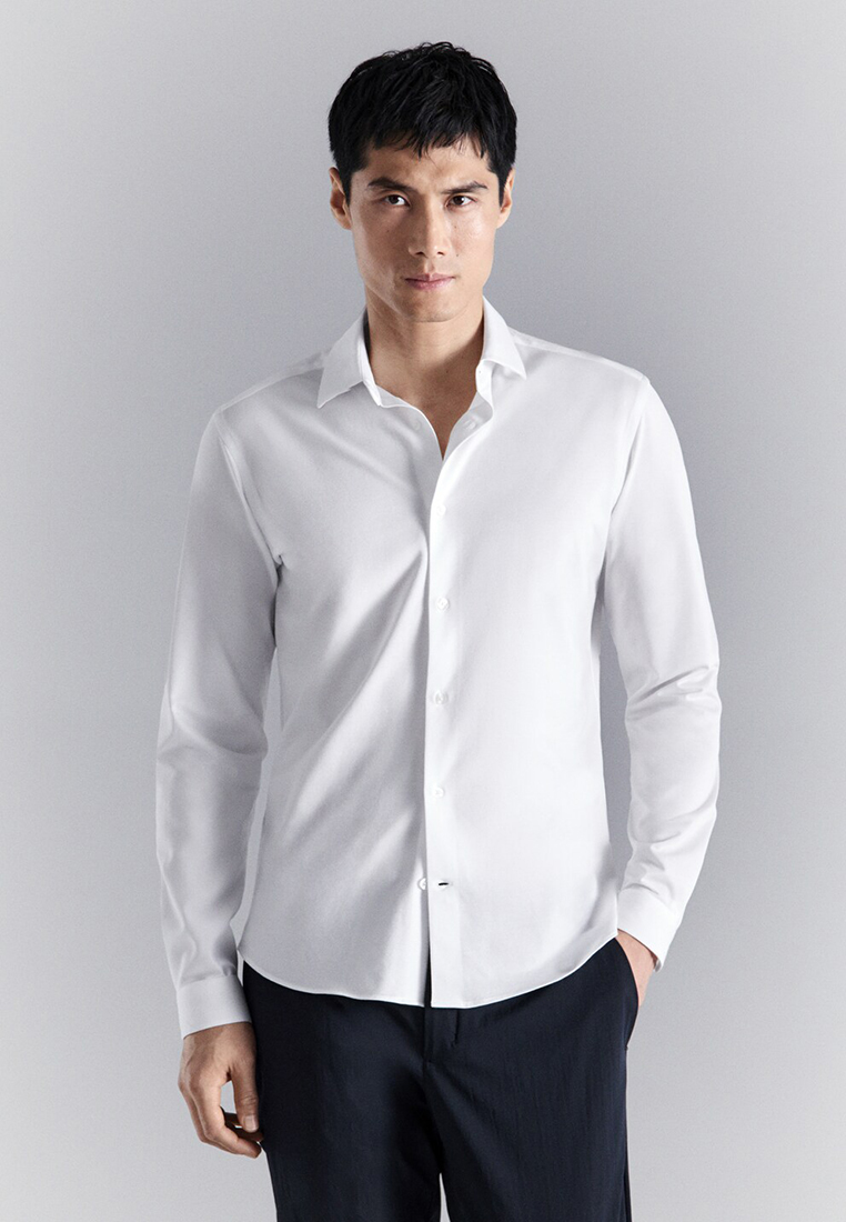 MANGO Man Slim Fit Comfort Non-Iron Shirt