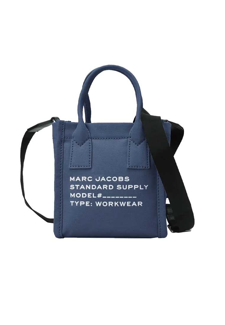 Marc Jacobs Canvas Standard Supply Small Tote Azure Blue 4S4HCR003H02