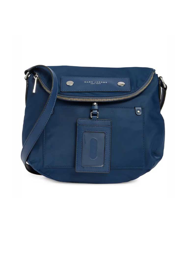 Marc Jacobs Preppy Natasha Nylon Crossbody Azure Blue M0014625