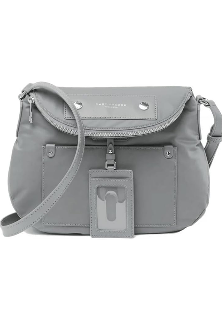 Marc Jacobs Preppy Natasha Nylon Crossbody Rock Grey M0014625