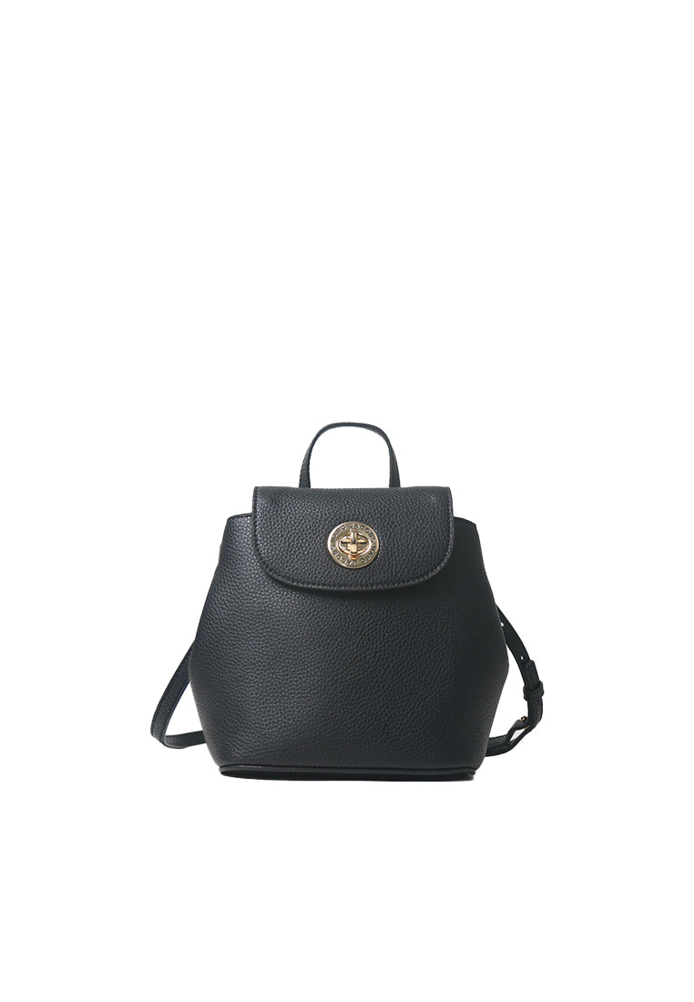 Marc Jacobs Marc Jacobs Turnlock Small Backpack In Black 4S5Hbp001H01