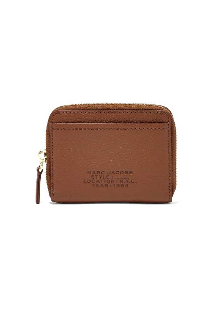 Marc Jacobs Leather The Zip Around wallet Argan Oil S134L01RE22