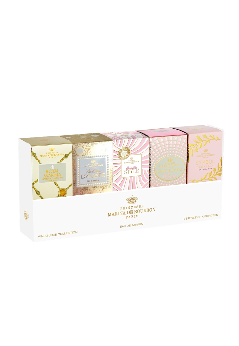 Marina de Bourbon MARINA DE BOURBON Miniature Eau de Parfum Set (7.5ml x 5pcs)5piece