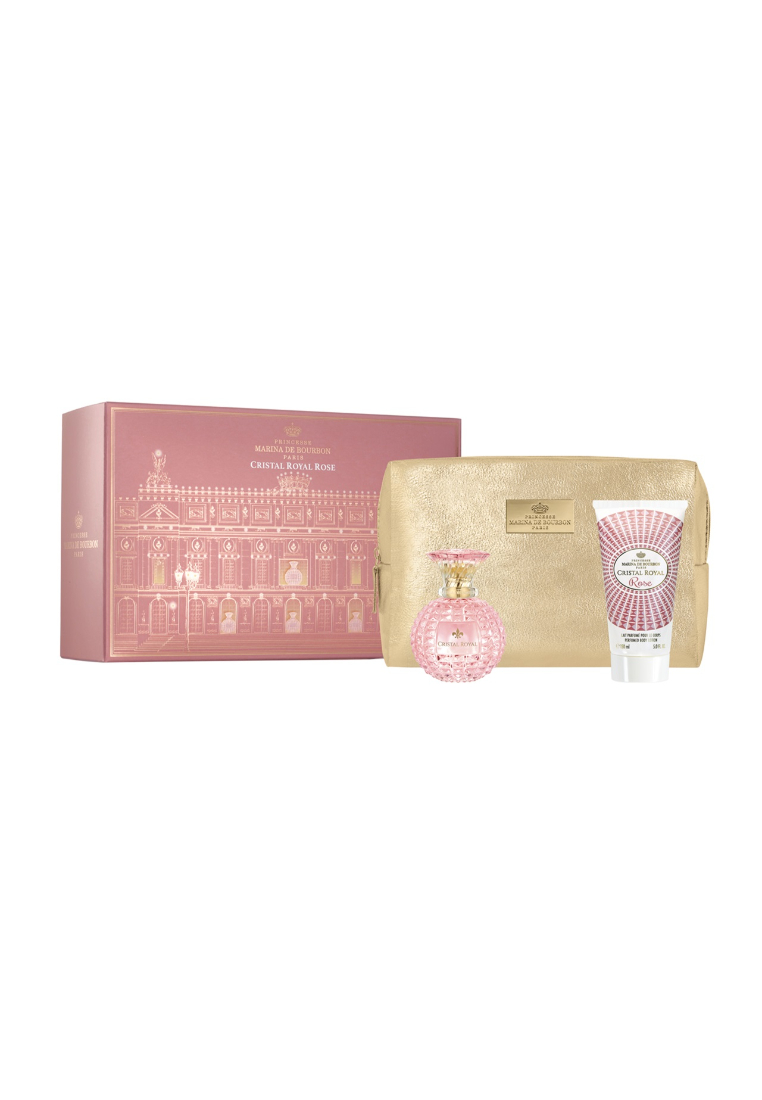 Marina de Bourbon Marina de Bourbon Cristal Royal Rose Eau de Parfum Gift Set (3pcs)