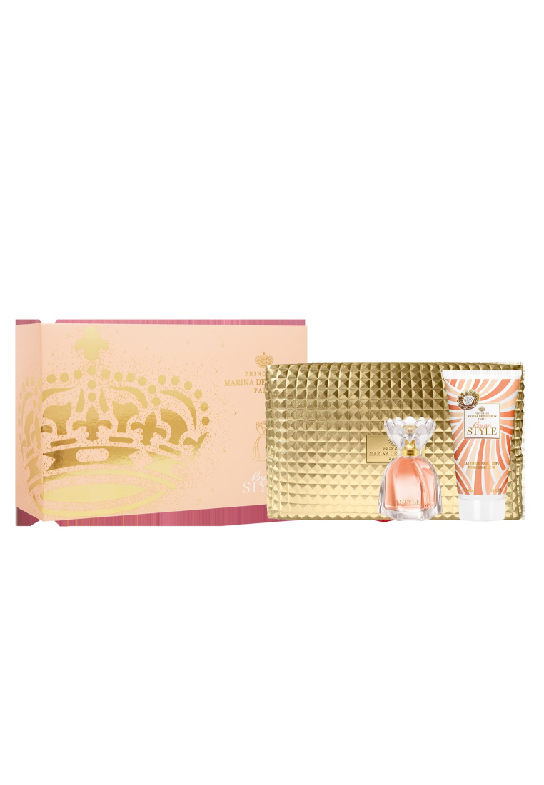 Marina de Bourbon Marina De Bourbon Edp50ml+Bl150ml+Pouch  3pcs