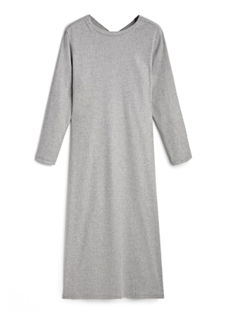 Massimo Dutti Wool Blend Midi Dress