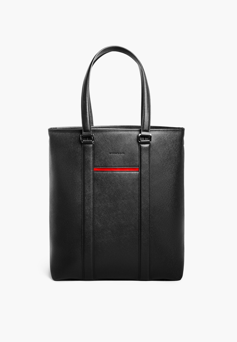 Maverick & Co. Maverick & Co. Manhattan Leather Tote Black